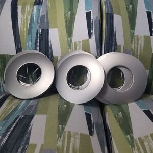 4in Recessed Luminaire Trim Ring Ceiling Light Can Light Fixture Trim In Satin N